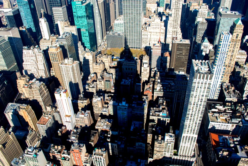 Rooftops Over Manhattan New York