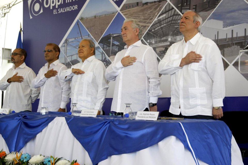 Inauguracin De Operaciones En El Salvador De La Empresa Transnacional OPP Film