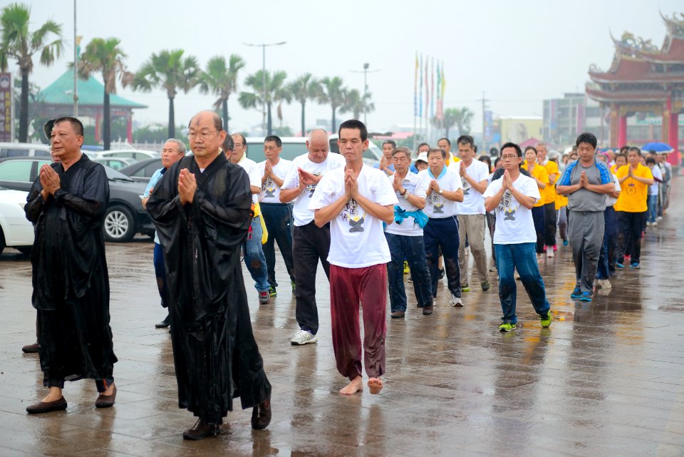 Procession On Rainy Streets