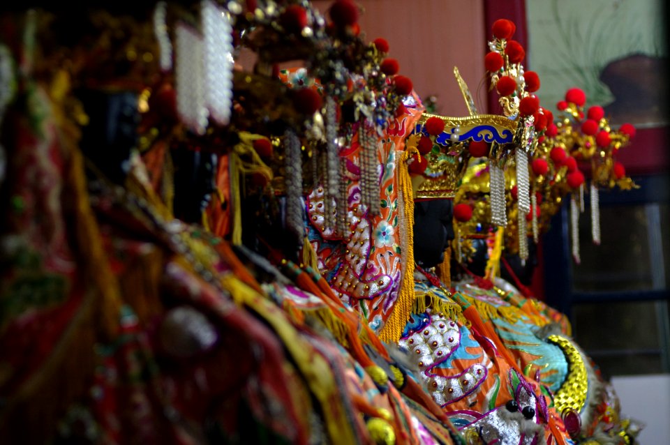 Colorful Decorations On Alter
