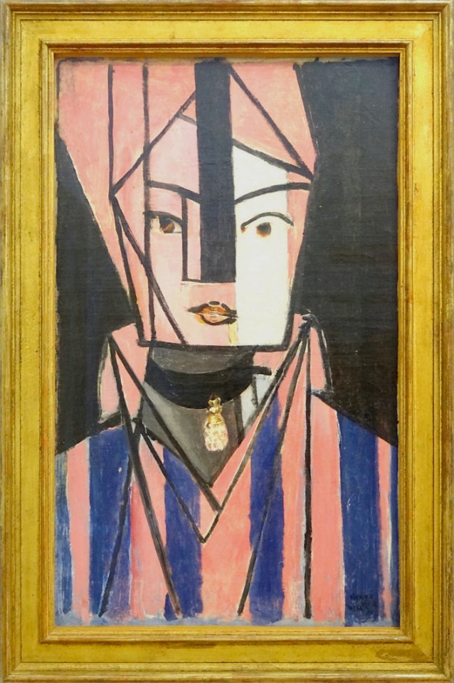 Tte Blanche Et Rose Henri Matisse Automne 1914 Centre Pompidou Paris