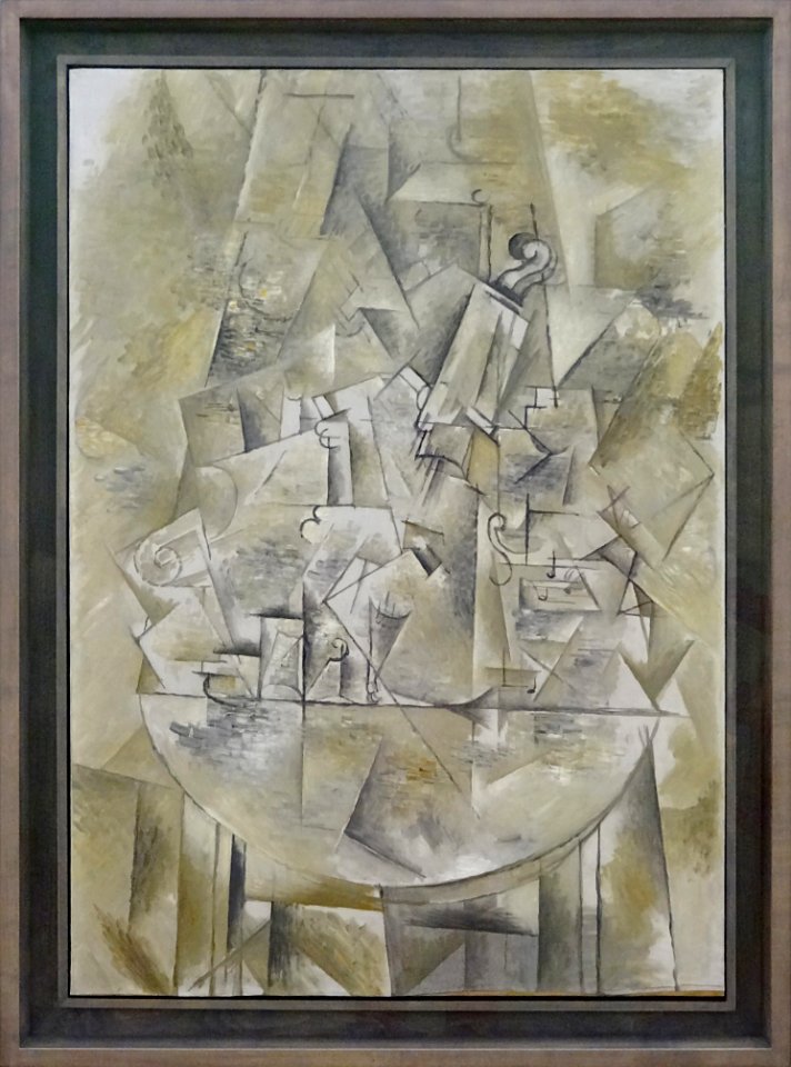 Le Guridon Georges Braque 1911 Centre Pompidou Paris