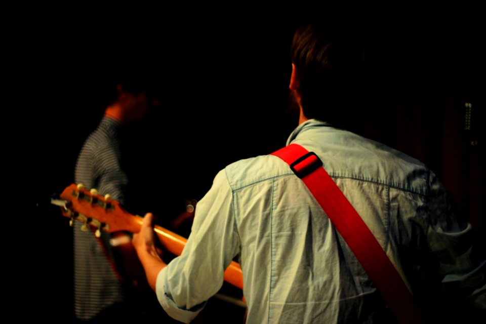 Man Playing Guitar
