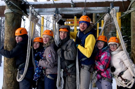 Group On Obstacle Course