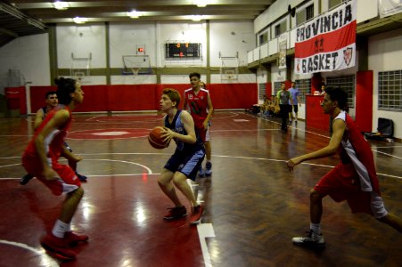Men Playing Basketball