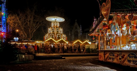 Christmas Market In Moers