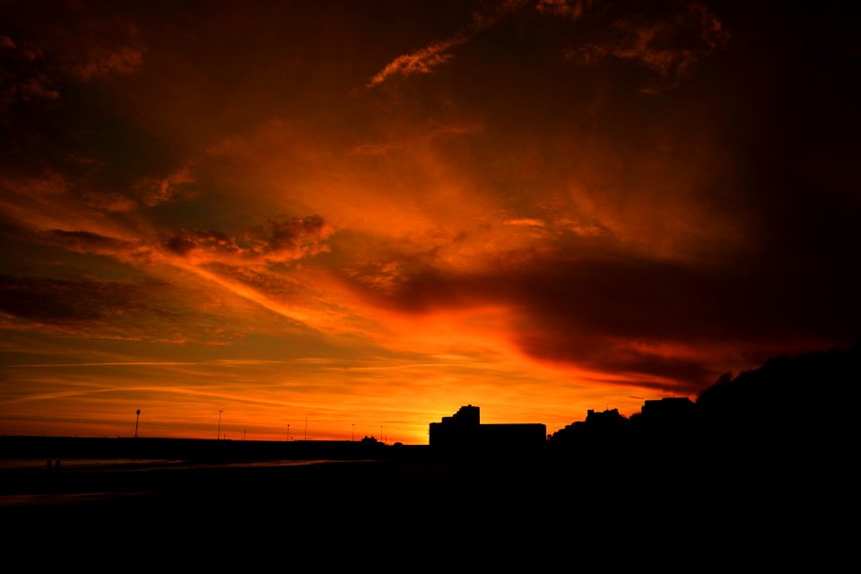 Sunset At Sunny Sands