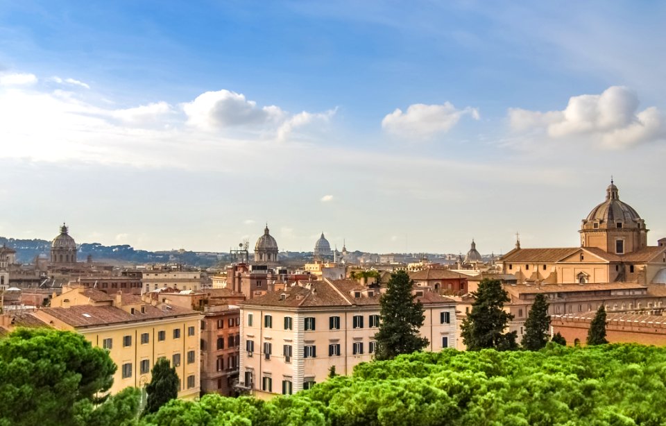 Rome Skyline Italy