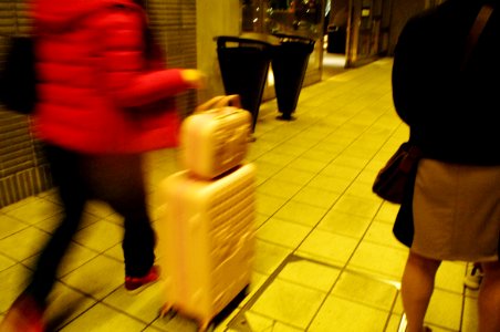 Passengers With Luggage