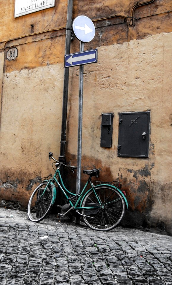 Bicycle Rome Italy