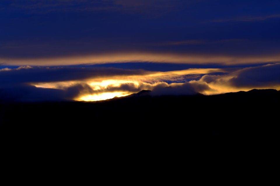 Sunset In Clouds