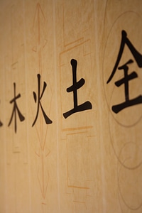 Symbols calligraphy asian photo