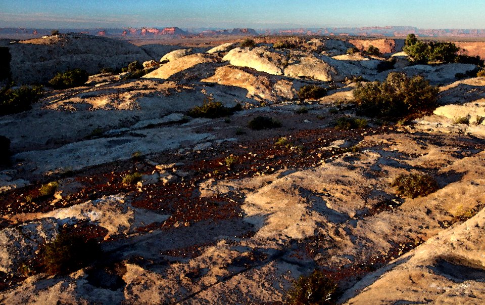 MULEY POINT SAN JUAN CO UTAH - 2016-09-26 - Campsite In Morning -17