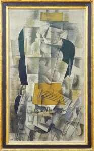 Femme La Guitare Georges Braque 1913 Centre Pompidou Paris photo