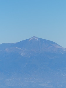 Island aerial view canary islands photo