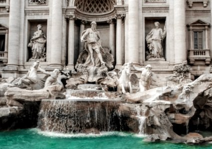 Trevi Fountain Rome Italy