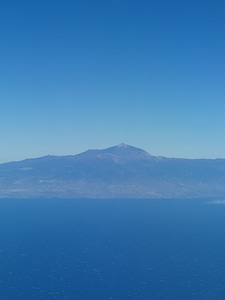 Mountain teide canary islands