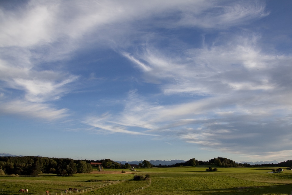 Abendstimmung blue green