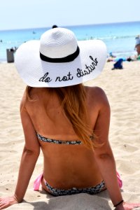 Sun Hat Headgear Vacation Swimwear photo