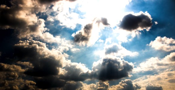 Sky Cloud Daytime Cumulus photo