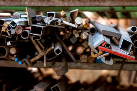 Metal Scrap Vehicle Material photo