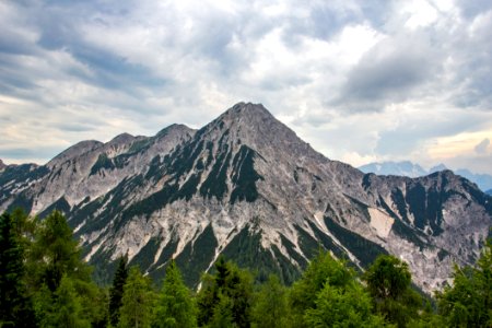 Mountainous Landforms Mountain Sky Mount Scenery photo