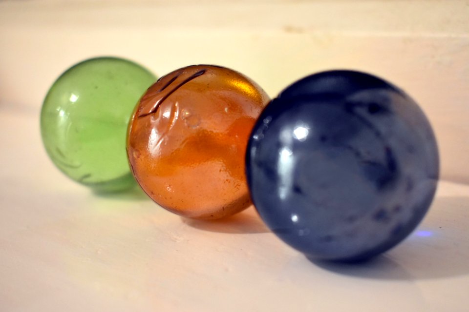 Marble Glass Sphere Material