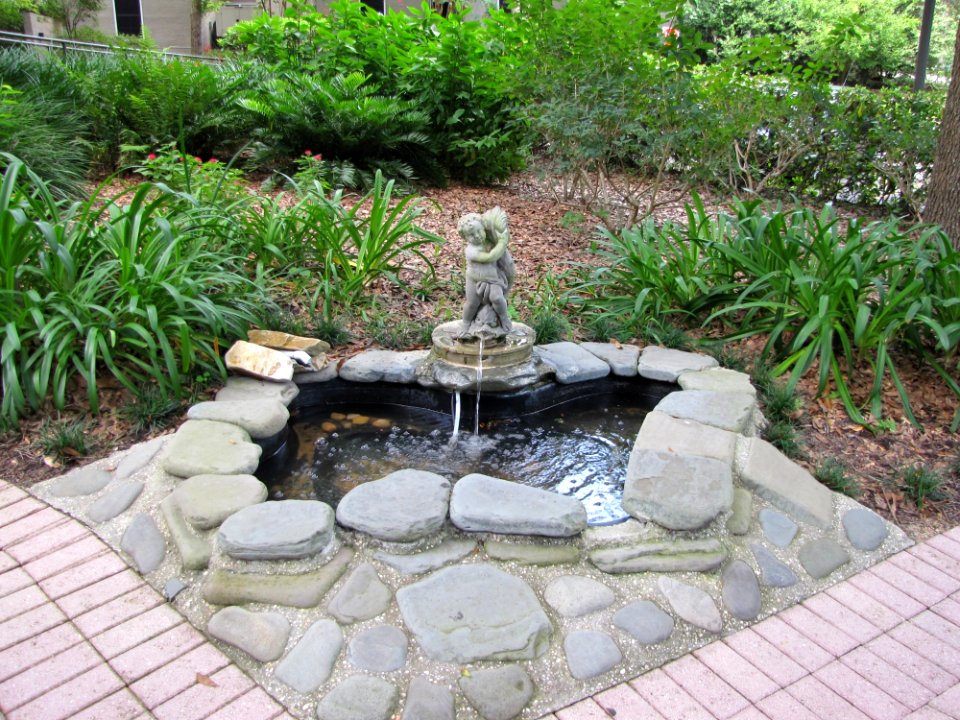 Garden Water Feature Pond Water