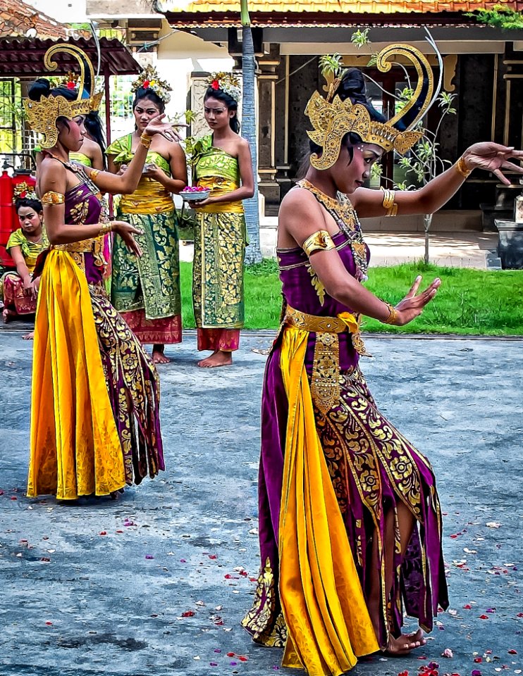 Tradition Dress Festival Temple photo