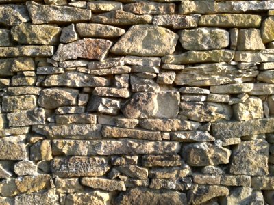 Stone Wall Wall Rock Brickwork photo