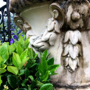 Sculpture Stone Carving Plant Statue