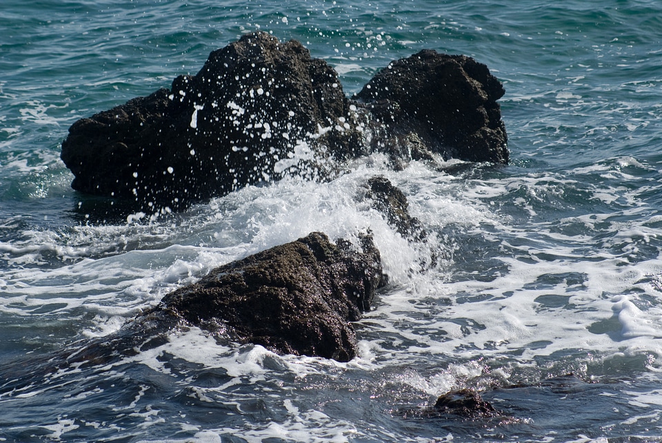 Water coast steinig