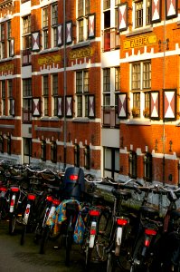 Street Motorcycle City Window