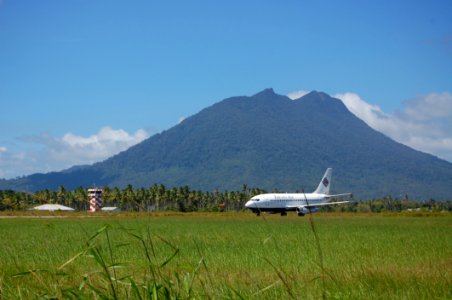 Grassland Sky Field Airplane
