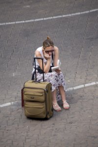 Sitting Snapshot Girl Shoulder