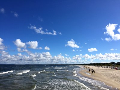 Sky Sea Coast Cloud