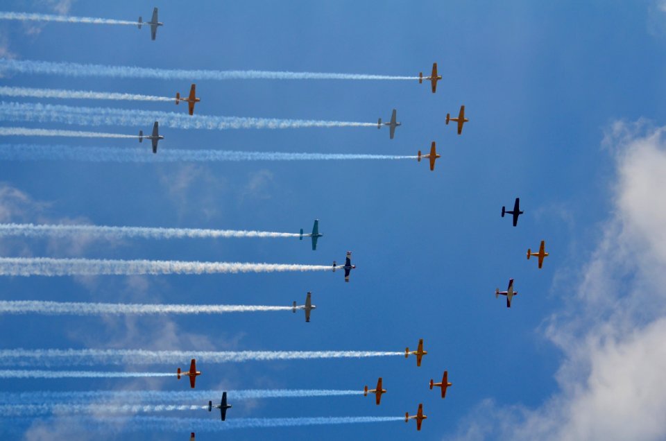 Sky Air Show Aviation Aerobatics