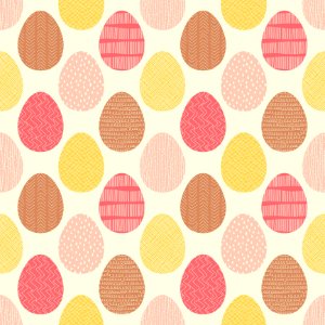 Pink Yellow Pattern Textile