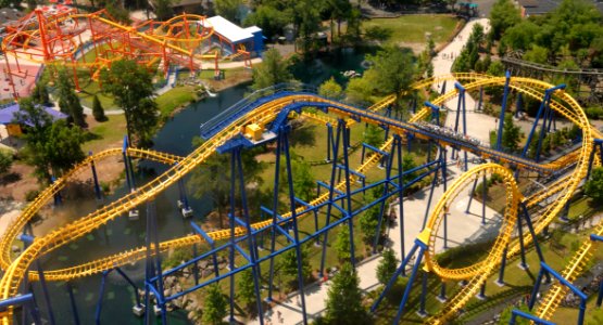Amusement Park Amusement Ride Roller Coaster Park