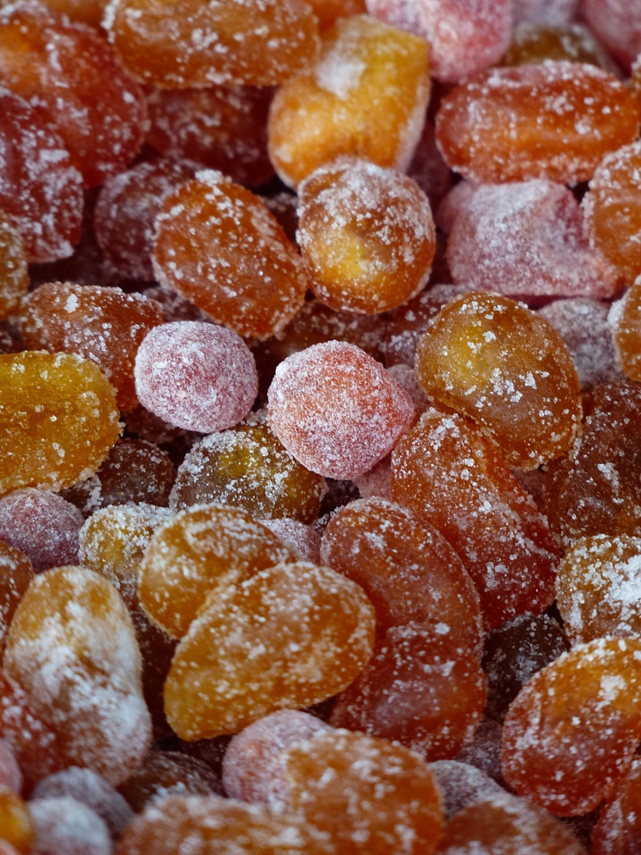 Candied konfiert method of preservation