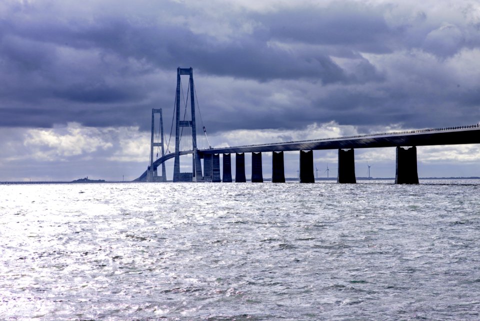 Bridge Cloud Water Sky