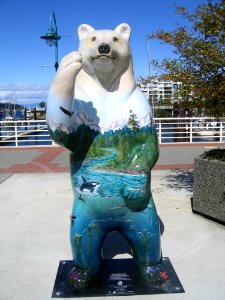 Sculpture Mammal Bear Statue photo