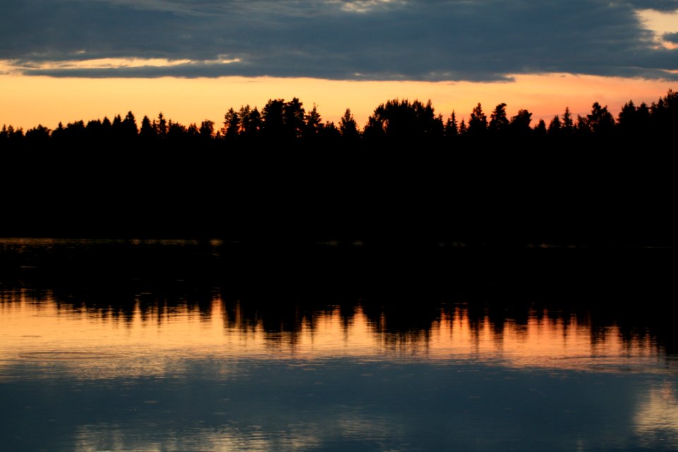 Reflection Sky Lake Water