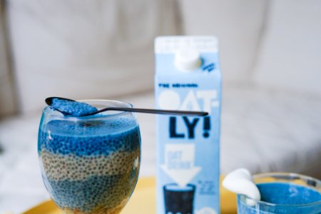 Stainless Steel Spoon On Drinking Glass photo