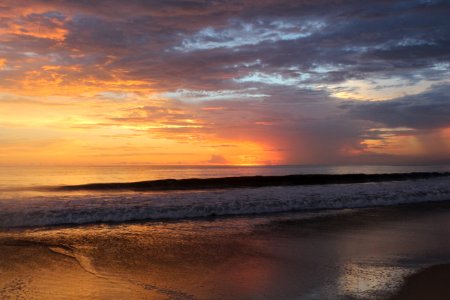 Sky Horizon Sea Sunset photo