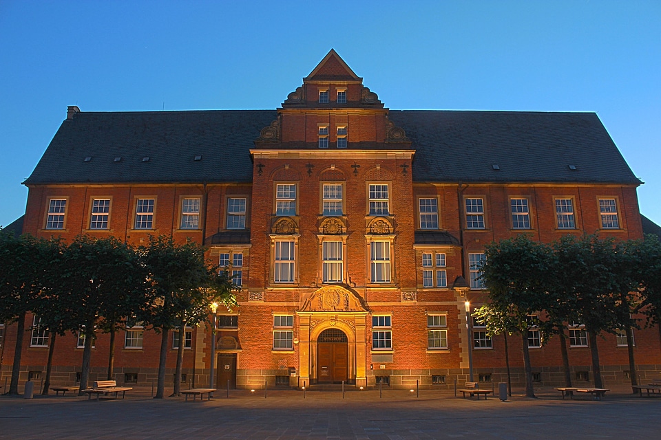 View night photograph architecture