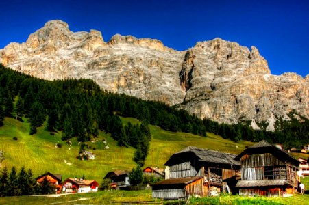 Mountainous Landforms Mountain Mountain Village Nature