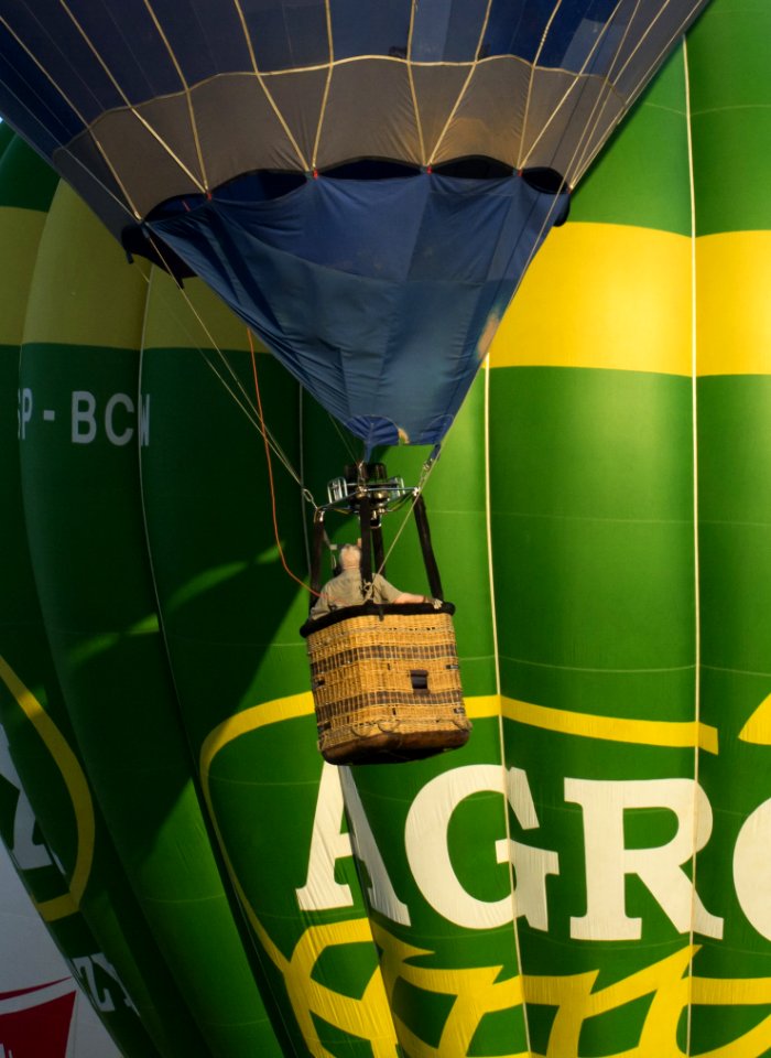 Yellow Green Hot Air Balloon Hot Air Ballooning
