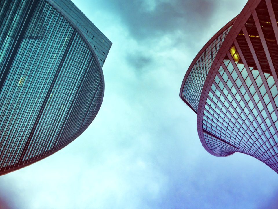 Bottom View Photo Of Buildings