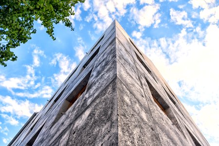 Gray Concrete Building In Architectural Photography